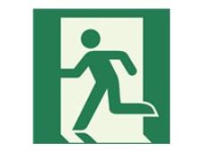 Pickup - Panneau adhésif - 150 x 150 mm - direction à gauche