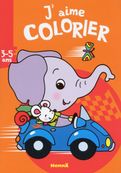 J'aime colorier (3-5 ans) - éléphant