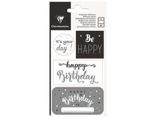 Clairefontaine Excellia Océane Birthday - jeu d'adhésifs de décoration