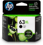 HP 63XL - noir - cartouche d'encre originale (F6U64AN)