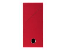 Exacompta - Boîte de transfert - dos 120 mm - toile rouge