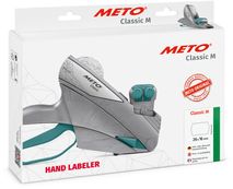 METO Proline - Etiqueteuse 2 lignes - fourni avec 1000 étiquettes blanches 26 x 16 mm