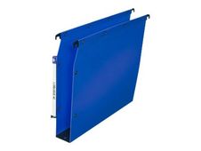 Oxford - 10 Dossiers suspendus pour armoires - bleu - fond 50 mm