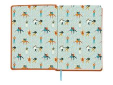 Oberthur Carmen - Carnet de notes souple A6 - ligné - 200 pages - corail