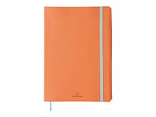 Oberthur Carmen - Carnet de notes souple A5 - ligné - 200 pages - corail