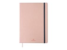 Oberthur Carmen - Carnet de notes souple A5 - uni - rose poudré
