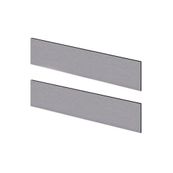 Plinthe de protection pour banque d'accueil 120 cm - lot de 2