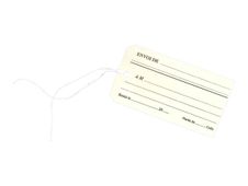 Avery - 10 Étiquettes américaines "envoi de" avec ficelle - 120 x 66 mm - réf 75-129