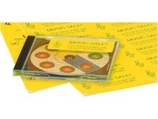 Avery - 2400 Étiquettes copieurs jaune fluo - 70 x 35 mm - réf DP24J-100