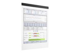 Durable Durafix - 5 Barres d'affichage adhésives 210 mm - noir - pour documents A4 portrait ou A5 paysage