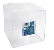 Exacompta - Urne transparente avec couvercle - 21 cm