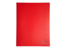 Exacompta - Porte vues - 80 vues - A4 - rouge