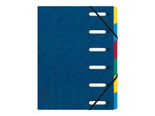 Exacompta Harmonika - Trieur à fenêtres 6 positions - bleu