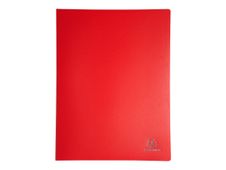 Exacompta - Porte vues - 200 vues - A4 - rouge