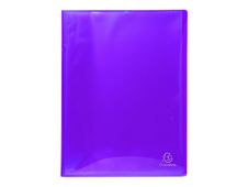 Exacompta Iderama - Porte vues - 80 vues - A4 - violet