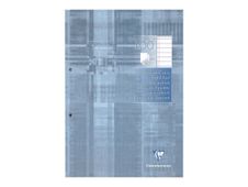 Clairefontaine - Bloc de cours A4 - perforé 2 trous - 200 pages - ligné avec marge