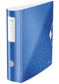 WOW - Classeur à levier 180° - Dos 80 mm - A4 - pour 600 feuilles - bleu