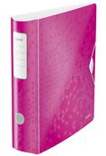 WOW - Classeur à levier 180° - Dos 60 mm - A4 - rose