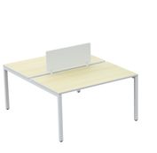 Écran de séparation en polystyrène - H33 x L80 cm - hêtre