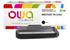 Cartouche laser compatible Brother TN2420 - noir - Owa K18158OW