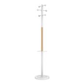 Unilux Access - Porte-manteau - 6 patères - blanc/bois