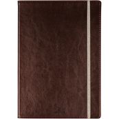 Oberthur Carmen - Carnet de notes souple A5 - ligné - 200 pages - marron glacé