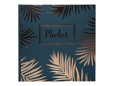 Exacompta Palma - Album photos à spirales 25 x 25 cm - bleu