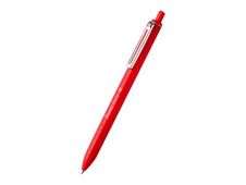 Pentel iZee - Stylo à bille rétractable - rouge - 1 mm - pointe large