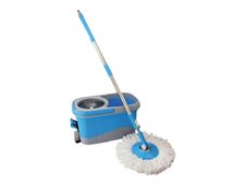 De Witte Turbomop Pro - Kit de seau et balai à franges