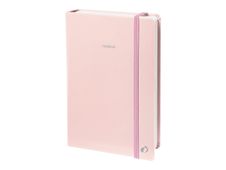 Quo Vadis Pastel 15 - Carnet de notes à élastique - 10 x 15 cm - rose