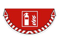 CEP Take Care - Sticker de signalisation : lutte incendie - extincteur rouge