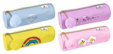 Trousse ronde Colors Aloha - 1 compartiment - 4 coloris disponibles - Oberthur