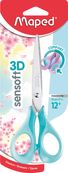 Maped Sensoft 3D Pastel - Ciseaux bouts ronds - 16 cm - disponible dans différentes couleurs