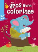 Mon gros livre de coloriage - Eléphant (3-5 ans) 