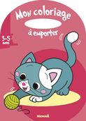 Mon coloriage à emporter (3-5 ans) - chat