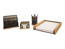 Pierre Henry - Parure de bureau métal/bois