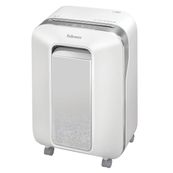 Fellowes Powershred LX201 - destructeur de documents coupe croisée microparticules - 12 feuilles - Corbeille 22 litres - blanc