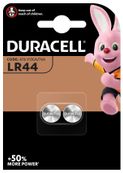 DURACELL LR44 - 2 piles boutons spéciales - 1,5V