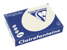 Clairefontaine Trophée - Papier couleur - A4 (210 x 297 mm) - 160 g/m² - 250 feuilles - gris perle