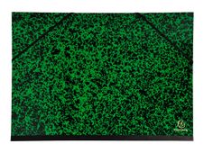 Exacompta - Carton à dessin à élastiques - 32 x 45 cm - vert