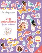 250 autocollants - jolies sirènes