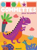 Gommettes pour les petits - Dinos - Livre de gommettes - Dès 3 ans