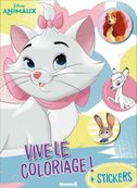 Disney Animaux Vive le coloriage ! Livre de coloriage avec stickers Dès 4 ans	