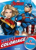 Marvel Avengers - Vive le coloriage ! Livre de coloriage avec stickers Dès 4 ans