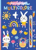 Mon coloriage multicolore - Pâques - Coloriage avec crayon multicolore - Dès 3 ans	