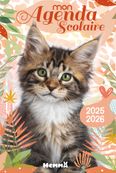 Mon agenda scolaire - Chat - année scolaire - 8 ans	