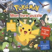 Pokémon Mon livre-puzzle Livre-puzzle tout-carton, avec 5 puzzles de 6 pièces Dès 3 ans