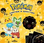 Pokémon Cartes à gratter Les nouveaux Pokémon de Paldea Pochette avec 10 cartes à gratter et un bâtonnet Dès 6 ans