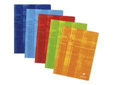Clairefontaine - Cahier 24 x 32 cm - 144 pages - petits carreaux (5x5 mm) - disponible dans différentes couleurs