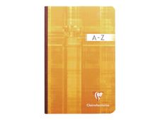 Clairefontaine - Répertoire broché 11 x 17 cm - 192 pages - petits carreaux (5x5 mm) - disponible dans différentes couleurs